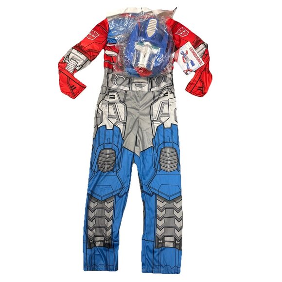 TRANSFORMERS OPTIMUS PRIME DELUXE CHILD COSTUME MEDIUM 8-10 - Picture 1 of 4